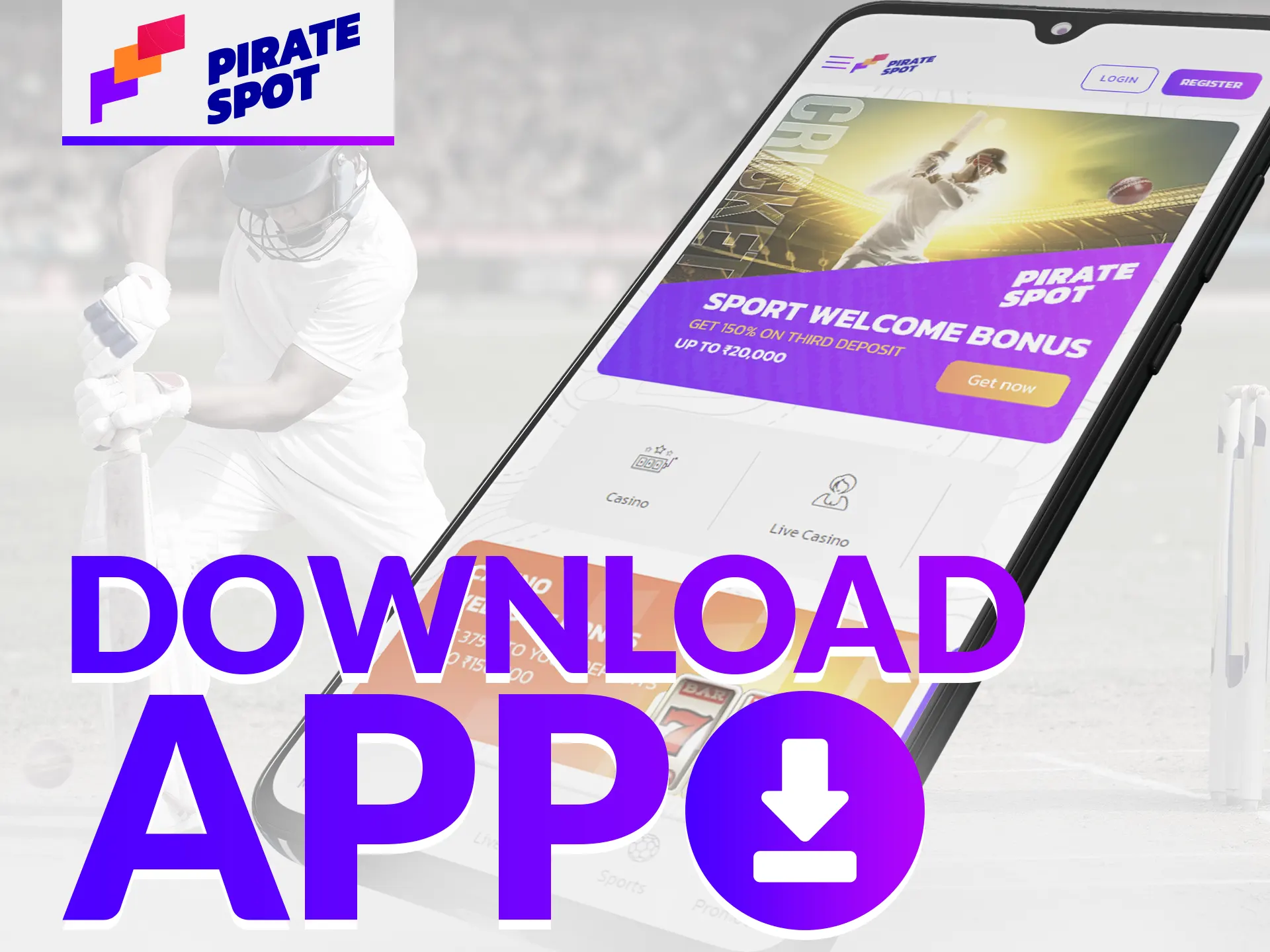 The app is available for Android and iOS smartphones and is downloaded from the official Pirate Spot website.